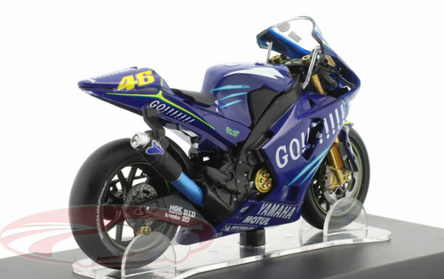 1/18 Altaya 2004 Valentino Rossi Yamaha YZR-M1 #46 MotoGP World Champion Motorcycle Model