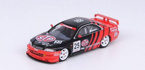 Toyota Corona EXIV RHD (Right Hand Drive) #25 Masami Kageyama "STP ADVAN" "JTCC" Japan Touring Car Championship (1995) 1/64 Diecast Model Car by Inno Models