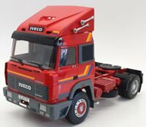 1/18 Road Kings 1988 Iveco Turbo Star (Red) Diecast Car Model