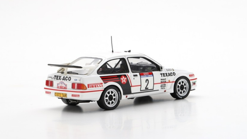 1/43 Spark 1987 Ford Sierra RS Cosworth #2 Rallye Tour de Corse Ford Motor Co. Ltd. Stig Blomqvist, Bruno Berglund Car Model