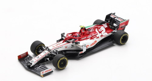 1/43 Spark 2020 Antonio Giovinazzi Alfa Romeo Racing C39 #99 Emilia-Romagna GP Formula 1 Car Model