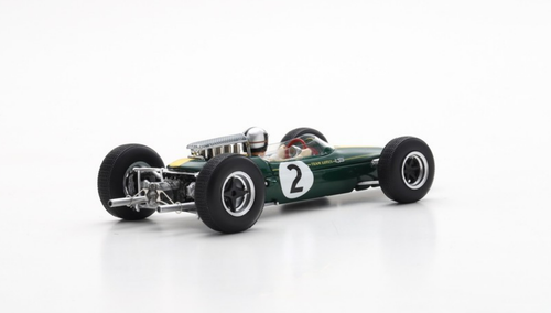 1/43 Spark 1966 Pedro Rodriguez Lotus 72F #2 French GP Formula 1 Car Model