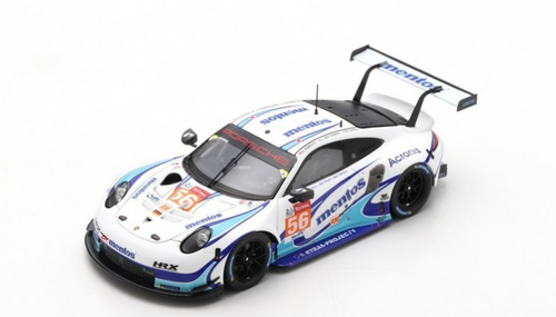 1/43 Spark 2020 Porsche 911 RSR #56 24h LeMans Team Project 1 Matteo Cairoli, Egidio Perfetti, Larry ten Voorde Car Model