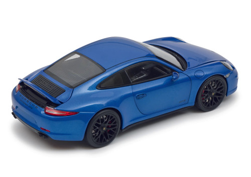 1/18 Schuco 2014 Porsche 911 (991) Carrera GTS Coupe (Blue Metallic) Diecast Car Model