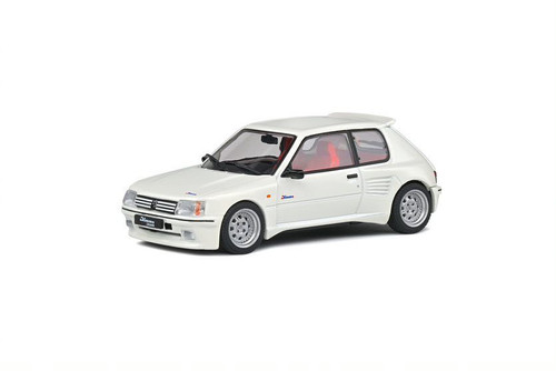 Cars - PCX87 - 0506 - 1984 Peugeot 205 in Metallic Light Blue high quality  plastic</i> Photo is pre-production sample, final product may vary</i>