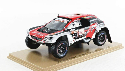 即納超歓迎■スパークモデル 1/43 2019 プジョー3008 DKR Maxi #333 ダカールラリー レーシングカー