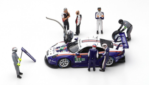 Modèle Réduit 1:43 Porsche 911 #91 Vainqueur LMGTE Pro Le Mans 2022 - Spark - Neuf