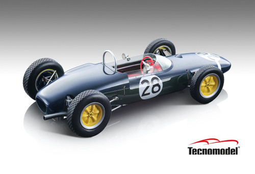 1/18 Tecnomodel 1961 Stirling Moss Lotus 21 #28 Italian GP Formula 1 Car Model