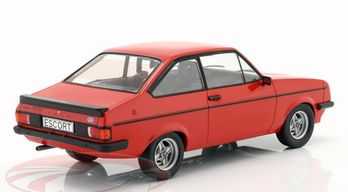 1/18 Modelcar Group 1977 Ford Escort MK II RS 2000 (Red) Car Model