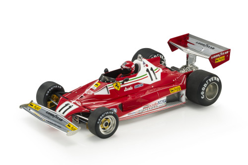 1/18 GP Replicas 1977 Niki Lauda Ferrari 312T2 #11 Monaco GP