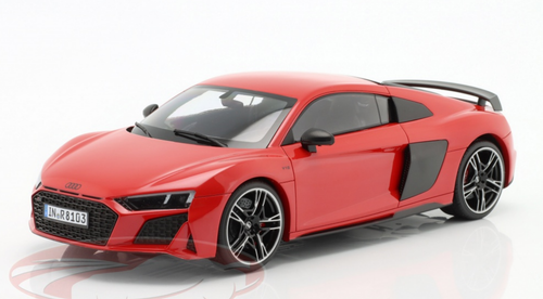 1/18 Dealer Edition 2019 Audi R8 Coupe (Misano Red) Car Model