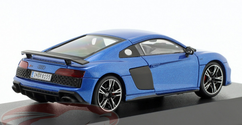 1/43 Dealer Edition 2019 Audi R8 Coupe (Ara Blue) Car Model