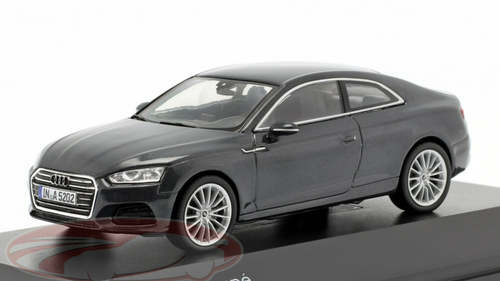 1/43 Dealer Edition Audi A5 Coupe (Manhattan Grey) Car Model