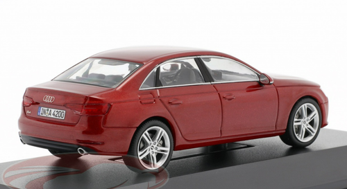 1/43 Dealer Edition Audi A4 (Matador Red) Car Model