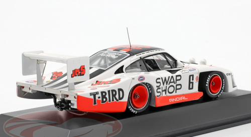 1/43 Dealer Edition 1983 Porsche 935 #6 Winner 24h Daytona Henn's Swap Shop Racing Bob Wollek, Claude Ballot-Lena, Preston Henn, A. J. Foyt Car Model