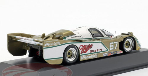 1/43 Dealer Edition 1989 Porsche 962 #67 Winner 24h Daytona Miller High Life/BF Goodrich 962 Bob Wollek, Derek Bell, John Andretti Car Model