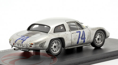 1/43 Dealer Edition 1964 Porsche 356 B 2000 GS Carrera GT #74 Targa Florio Car Model