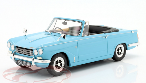 1/18 Cult Scale Models 1968 Triumph Vitesse Mk II DHC Convertible RHD (Blue) Car Model