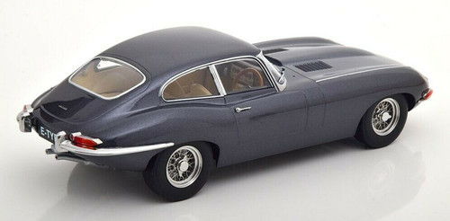 1/18 KK-Scale 1961 Jaguar E-Type Coupe Series 1 RHD (Metallic Grey) Car Model