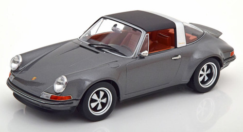 1/18 KK-Scale Porsche 911 Targa Singer Design Anthracite Car Model