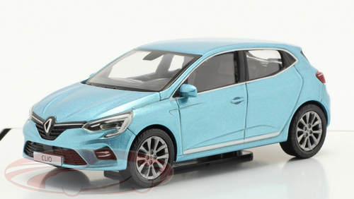 1/43 Norev 2019 Renault Clio Generation 5 (Light Blue Metallic) Car Model