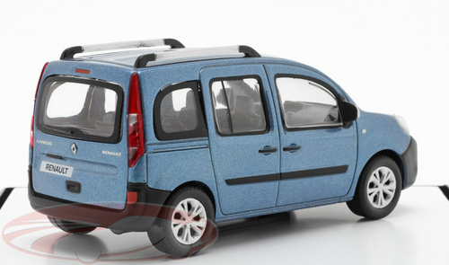 1/43 Norev 2013 Renault Kangoo Ludospace Construction (Blue Metallic) Car Model