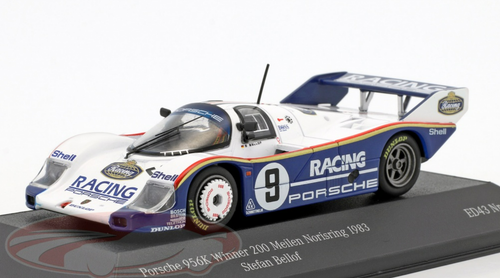 1/43 CMR 1983 Porsche 956K #9 Winner 200 miles Norisring Porsche Team Stefan Bellof Car Model