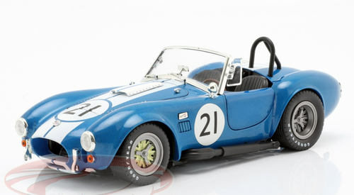 1/18 CMR 1965 Shelby Cobra 427 Racing #21 Shelby Cobra Racing Car Model