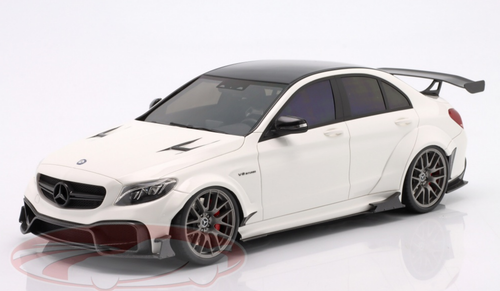 1/18 GLM 2019 Mercedes-Benz AMG C63 S DarwinPro Widebody (White) Car Model