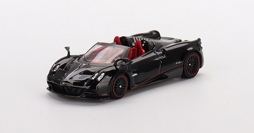 1/64 Mini GT Pagani Huayra Roadster (Black) Diecast Car Model