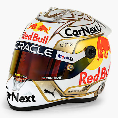 1/2 Schuberth 2022 Max Verstappen #33 Oracle Red Bull Racing Formula 1 Helmet Model