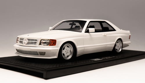 1/18 Ivy Mercedes-Benz 560 SEC AMG 6.0 Widebody (Gloss White) Resin Car Model Limited 99 Pieces