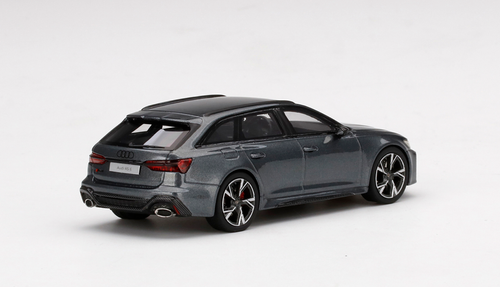 1/43 TSM 2019 Audi RS 6 Avant (C8) (Daytona Grey) Car Model