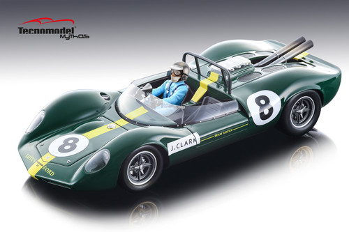 1/18 Technomodel 1965 Lotus 40 #8 Brands Hatch Guards Trophy Team Lotus Ltd. Jim Clark Resin Car Model Limited 160 Pieces