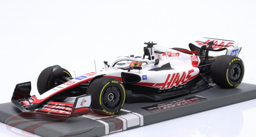 1/18 Minichamps 2022 Formula 1 Kevin Magnussen Haas VF-22 #20 British GP Car Model