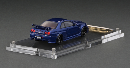 1/64 Ignition Model Nismo R34 GT-R Z-tune Bayside Blue Resin Car Model