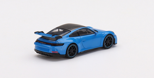  1/64 MINI GT Porsche 911 (992) GT3 Shark Blue Diecast Car Model