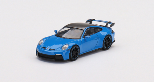  1/64 MINI GT Porsche 911 (992) GT3 Shark Blue Diecast Car Model