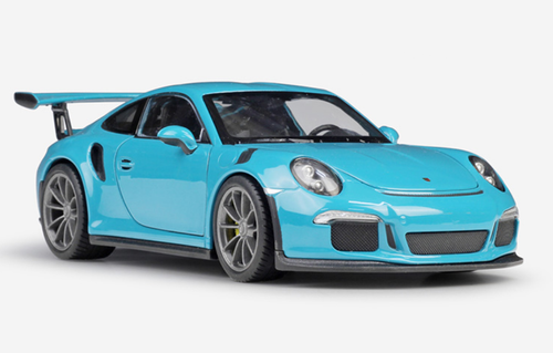 1/24 Welly FX Porsche 911 GT3RS GT3 RS (Blue) Diecast Car Model