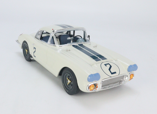  1/18 RAR #2 Cunningham 1960 Chevrolet Corvette-1960 24 Hours of Le Mans 