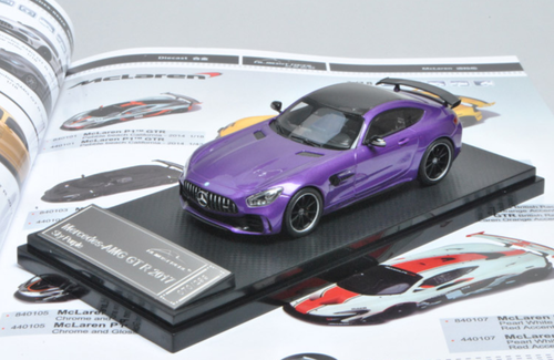 1/43 Almost Real AlmostReal Mercedes-Benz MB AMG GTR GT R (Purple) Diecast Car Model Limited 299