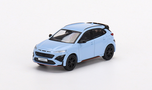 1/64 Mini GT Hyundai Kona N Performance (Blue) Diecast Car Model