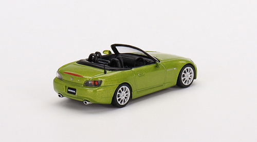  1/64 MINI GT Honda S2000 (AP2) Lime Green Metallic Diecast Car Model