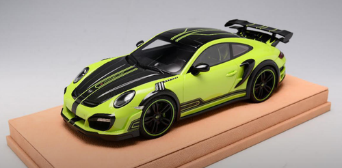 1/18 Porsche 911 991 TECHART GT Street R #1 (Green) Resin Car Model Limited 80 Pieces