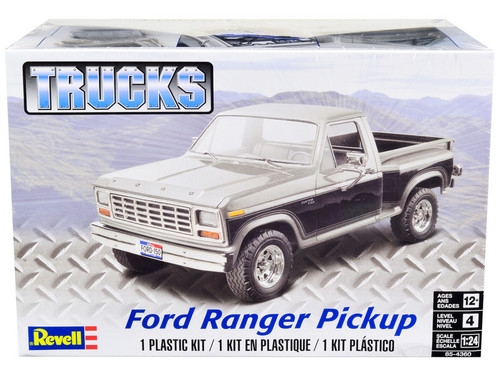 Level 4 Model Kit Ford Ranger Pickup Truck 1/24 Scale Model by