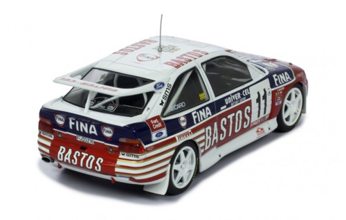 1/24 Ixo 1995 24RAL017B Ford Bastos Fina R.T. Marc Duez, Daniel Grataloup Car Model