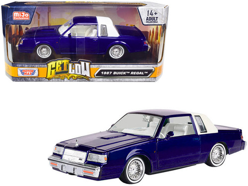 コスモ 1987 Buick Regal Candy Blue Metallic with Rear Section of Roof
