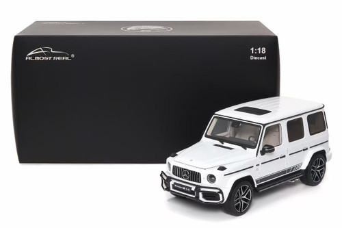 1/18 Almost Real Mercedes-Benz G-Class G63 AMG (White) Car Model