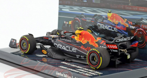 1/43 Minichamps 2022 Sergio Perez Red Bull Racing RB18 #11 Saudi Arabian GP Formula 1 Car Model