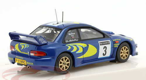 1/43 Ixo 1997 Subaru Impreza S5 WRC #3 winner RAC rally 555 Subaru WRT Colin McRae, Nicky Grist Car Model